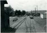 Tåg 9861 på väg in till Järnforsens station.