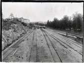 Karlberg - Tomteboda,huvudspåren över Västra viadukten.