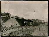 Sträckan  Karlberg - Tomteboda Värtaviadukten.