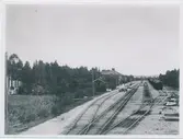 Kilafors station och bangård omkring år 1895.