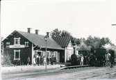 Kinnared järnvägsstation.