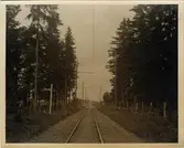 På linjen mellan Klockrike-Borensberg.