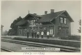 Skebokvarn station.