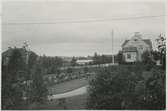 Planteringen vid Skellefteå station.