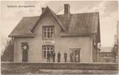 Vännäsby station. Stationen hette Spöland fram till 1940-05-14.