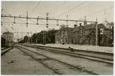 Vy över Svalöfs Station.