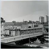 Rivning av Vasagatan 24. 1960-1961