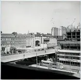 Rivning av Vasagatan 24. 1960-1961