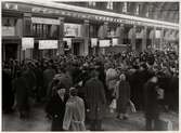 Stockholms central, stora hallen.