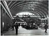 Stora vänthallen i centralstationen, mot norr.