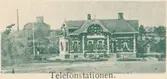 Telefonstationen i Teckomatorp.