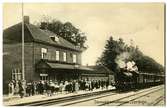 Tyringe station. Stationshuset byggt 1912-1913.