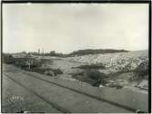 Stockholm Västerås Bergslagen, SVB banken efter sprängningen den 28 Juli 1916.