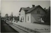 Ullersäter järnvägsstation.