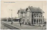 Skövde - Axvalls Järnväg, SAJ. Stationen påbyggd 1914.
