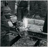 Dubbelspårsbygge på Linje mellan Ånge-Ramsjö.