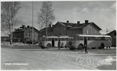 Ånge station. Statens Järnvägar, SJ Buss 680-C, SJ Buss 1433-C.