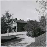 Militär vid Åre järnvägsstation under krigsåret 1942