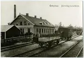 Järnvägsfabriken vid Örbyhus.