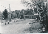 Österskär station, Stockholm - Roslagens Järnväg, SRJ.