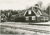 Österskär station, Stockholm - Roslagens Järnväg, SRJ.