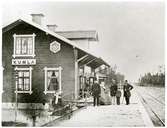 Kumla station, 1863.