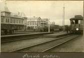 Storvik station och hotell.