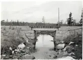 Bro över Råbäcken på linjen mellan Norrheden och Verksameten..