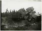 Tågolycka vid Moskosel 1935-06-27.