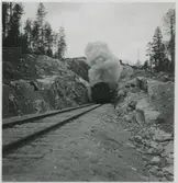 Enda tunneln på Inlandsbanan.