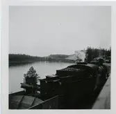 Ånglok Statens Järnvägar SJ E  988 vid  Vaimat grusgrop.