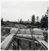 Vägportsbygget i Jokkmokk.