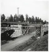 Vägportsbygget vid Jokkmokk.