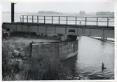 Strömsholm, svängbron över Borgå sund söder om Strömsholm på linjen mellan Kolbäck och  Rekane.