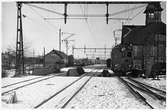 KMJ lok 35 vid Karlstad Östra station. Karlstad - Munkfors Järnväg