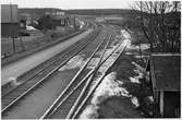 Bangård vid Högboda station.