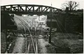 Järnvägsbro vid Albano station.