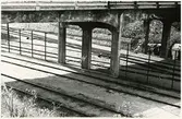 Värtan bangård inför elektrifieringen.