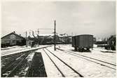 Bangården vid Stockholm Östra innan 1939 års ombyggnad.