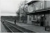 Nyhem station på linjen mellan Bräcke och Ragunda.