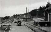 Vid Österås station.