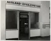 Berlin resebyrå. Bagageinlämning.