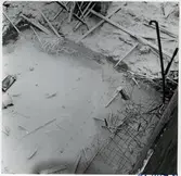 Driftverkstaden i Boden efter branden.