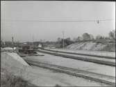 Bangården vid Bräkne-Hoby station.