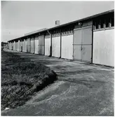 Huvudförrådet vid SJ:s huvudverkstad i Fjällbo.