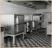 Matsalsköket vid SJ:s huvudverkstad i Fjällbo.