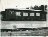 Stationshuset i Hålland.