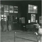 Helsingborg F (färjestation). Interiör från stationshuset.