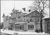 Järnvägshotell vid Laxå station.