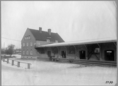 Liljeholmen stationshus med godsmagasin.